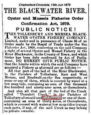 1879 - Oyster & Mussels Act.JPG