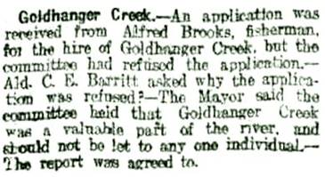 1919 - Hire the Creek
