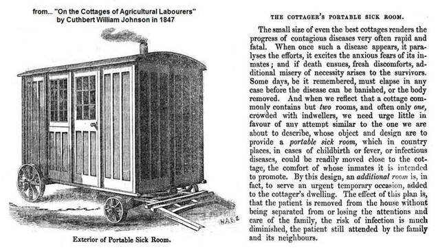 Johnson, Cuthbert William - portable sick room